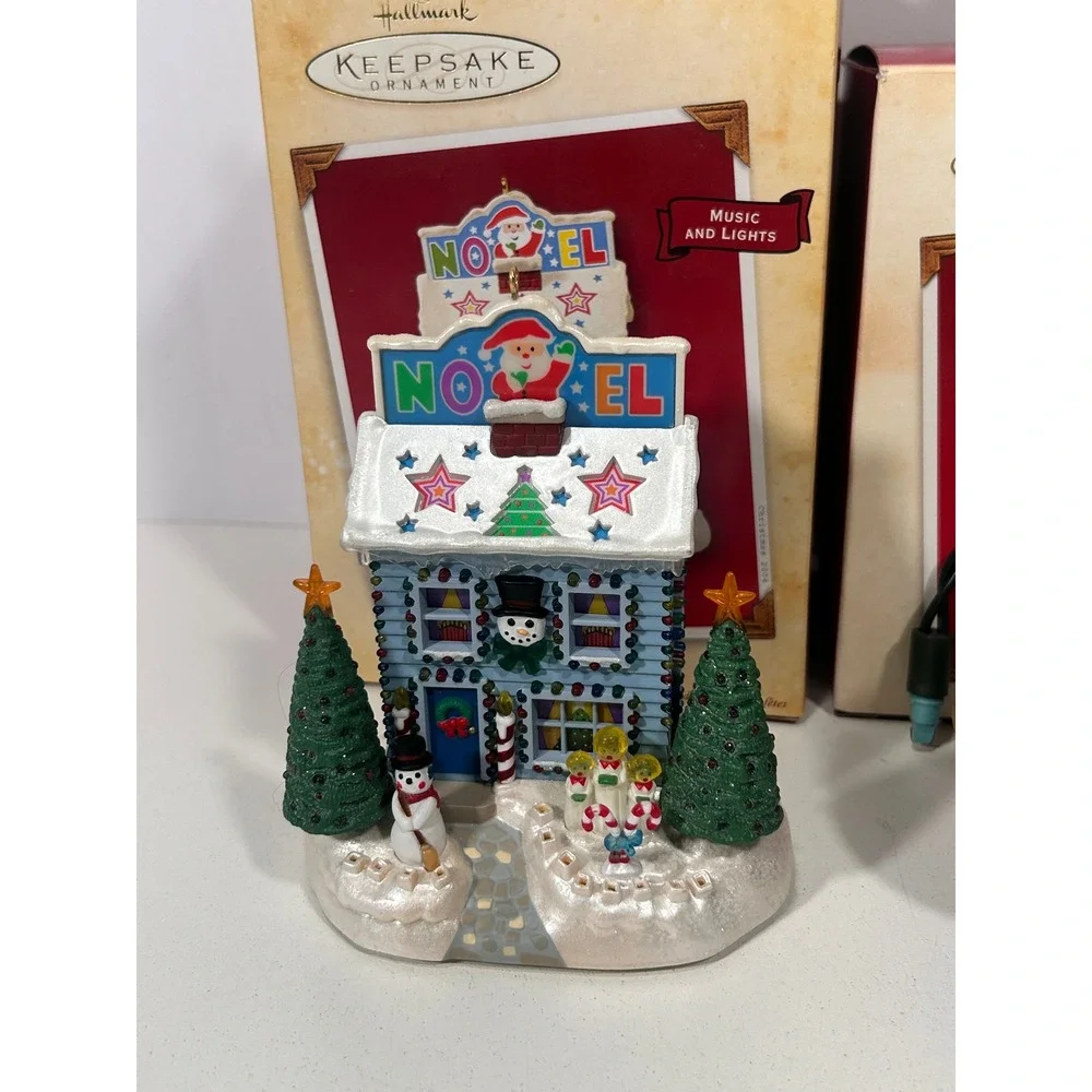 Hallmark Keepsake Ornaments Electrical Spectacle & Circus Mountain Railroad Set